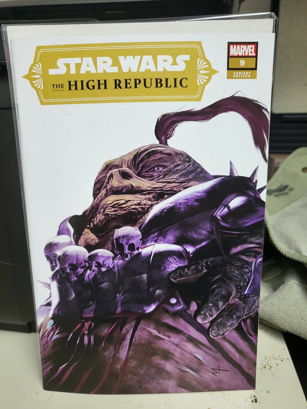 Star Wars: The High Republic #9 (2021 vol 1) Marco Turini Jabba Variant Comic